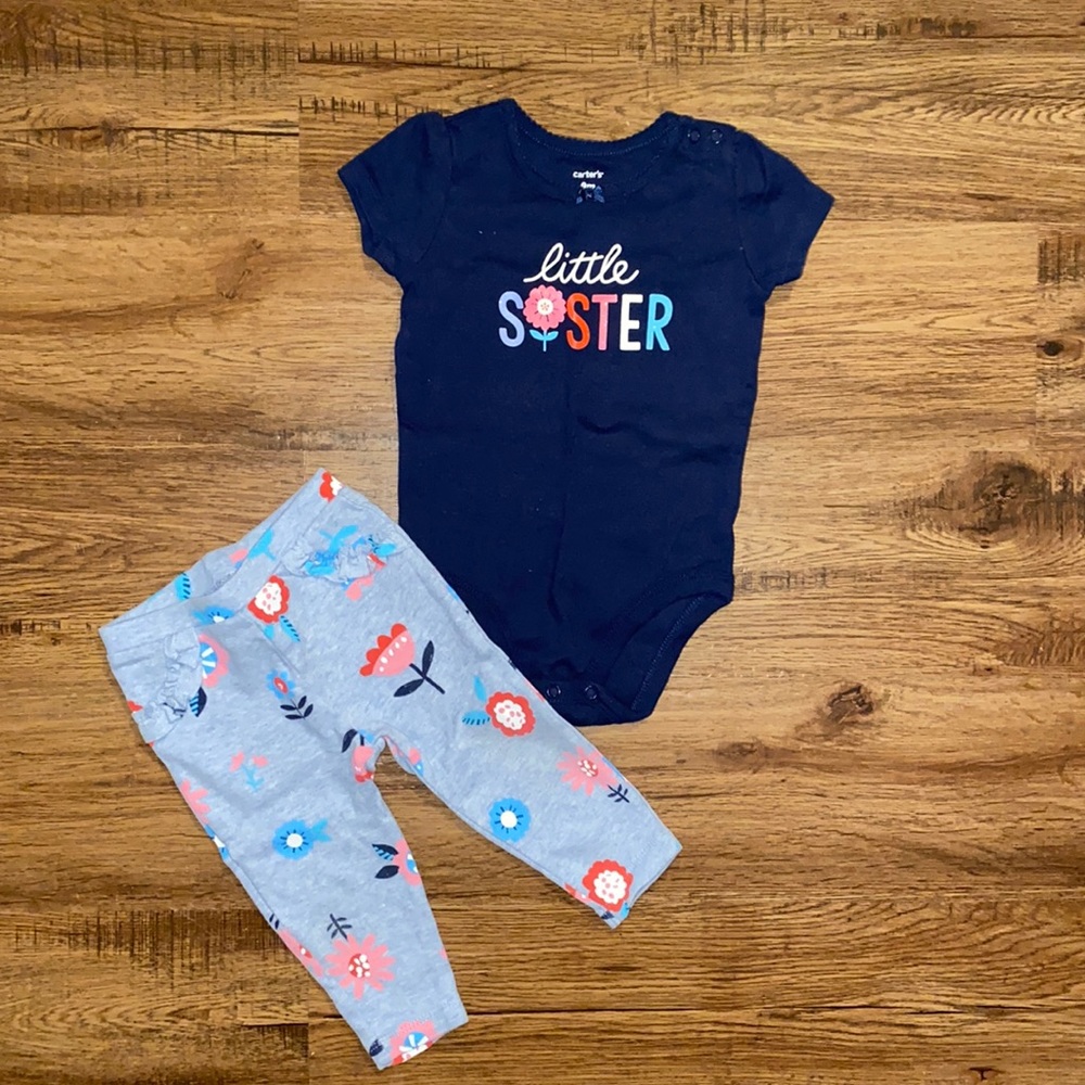 Carter 2 piece set little sister